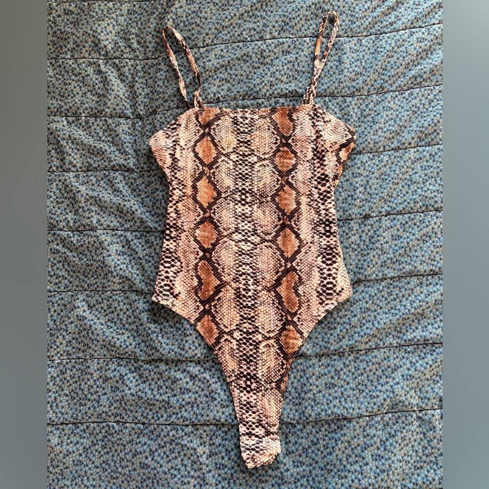 Snakeskin Bodysuit